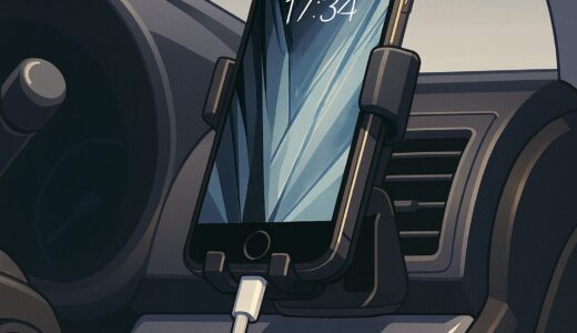 40アルファード スマホ車載ホルダー