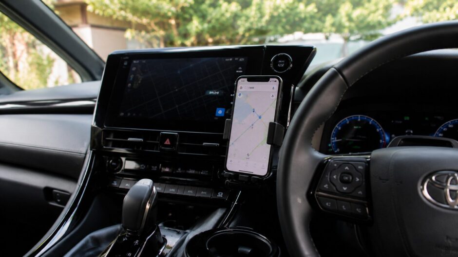 40アルファード スマホ車載ホルダー
