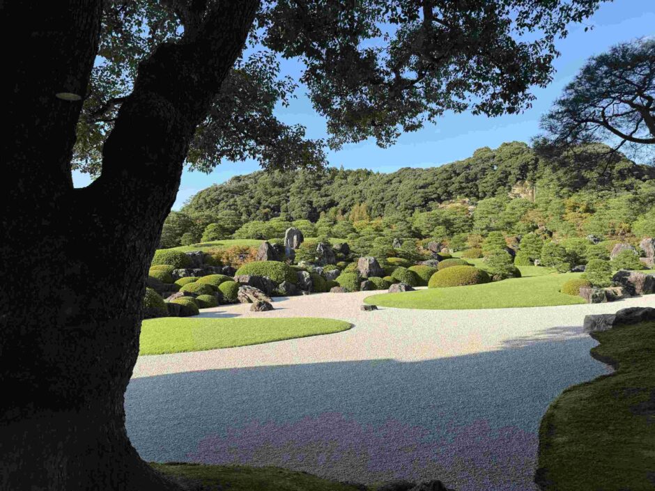 足立美術館 の風景