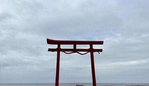 【海に続く鳥居】大魚神社とは？所要時間・混雑を避けるコツ・干潮の見どころを解説