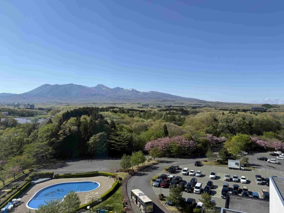 グランドメルキュール 那須高原 からの風景