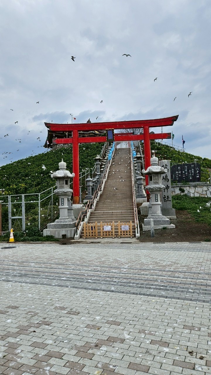 蕪島神社 の外観