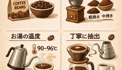 コーヒーを美味しくするコツ｜初心者でも変わる簡単ポイント