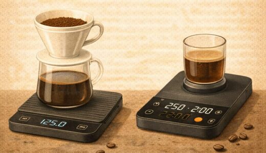 コーヒースケールおすすめ｜正確に淹れる必須アイテム