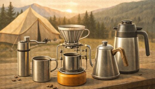 アウトドア用コーヒー器具｜キャンプで楽しむ方法