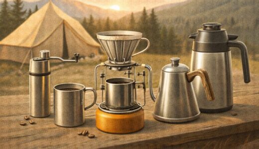 アウトドア用コーヒー器具｜キャンプで楽しむ方法