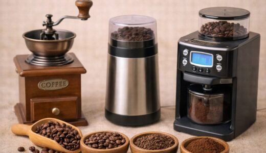 コーヒー豆の挽き方と選び方