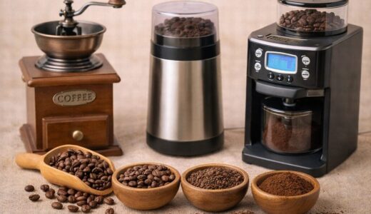 コーヒー豆の挽き方と選び方｜味が変わる理由を初心者向けに解説