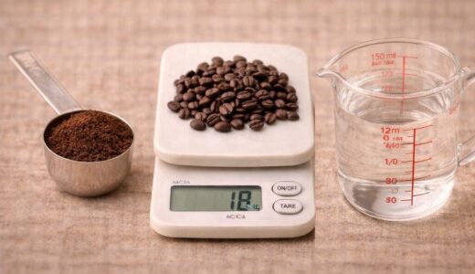 コーヒーの適切な分量とは？美味しくなる黄金比を解説【初心者向け】