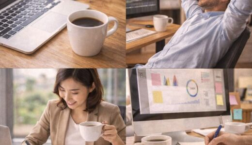 コーヒーで仕事効率は上がる？集中力との関係を解説