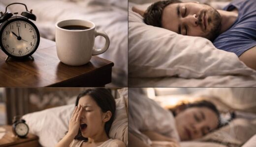 コーヒーと睡眠の関係｜眠れない原因と正しい飲み方を解説
