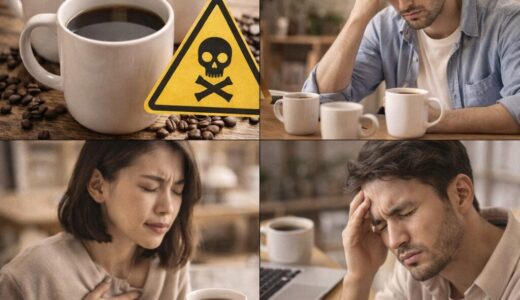 コーヒーの飲みすぎは危険？
