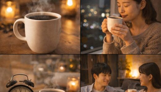 夜コーヒーはあり？眠れない理由とおすすめの飲み方を解説