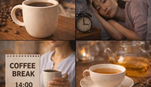 コーヒーで眠れない理由と対策｜何時間前までOK？カフェインの影響を解説