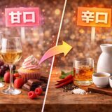 お酒 甘口 辛口