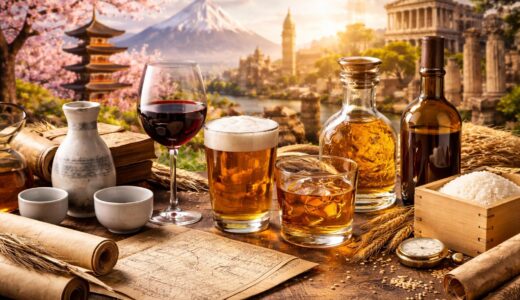 お酒の歴史とは？世界と日本の違いをわかりやすく解説