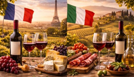 フランス・イタリアのお酒文化｜ワイン文化の違いを解説