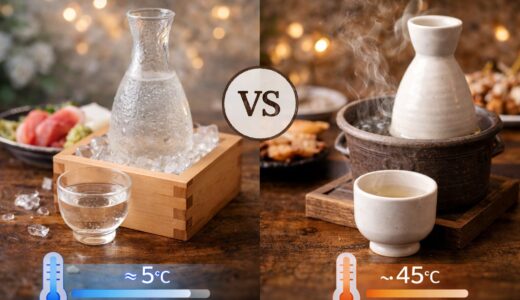 日本酒の美味しい飲み方｜冷酒・熱燗の違いとおすすめ温度