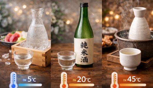 日本酒の適温とは？冷酒・常温・熱燗の最適温度を解説
