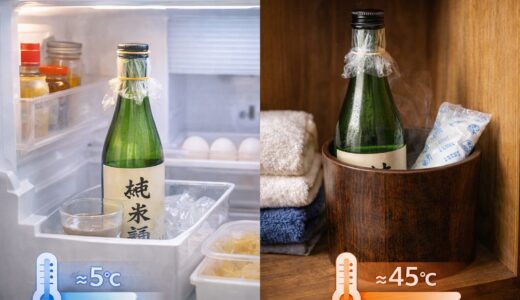 日本酒の保存方法｜開封後も美味しさを保つコツ