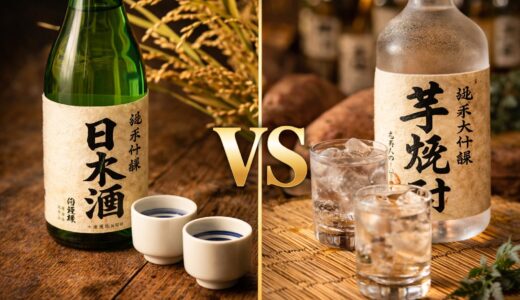 日本酒と焼酎の違いとは？初心者向けにわかりやすく解説