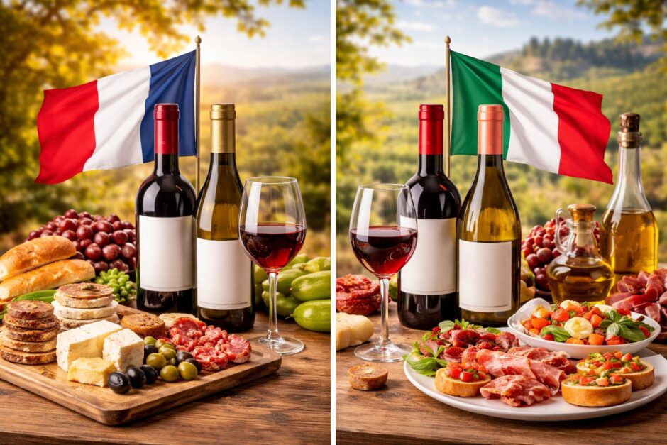 ワイン フランス イタリア 違い