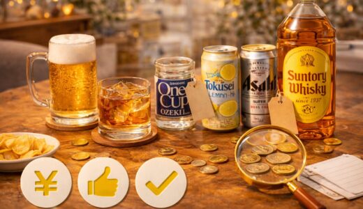 コスパで選ぶお酒の選び方｜安くても美味しいポイント