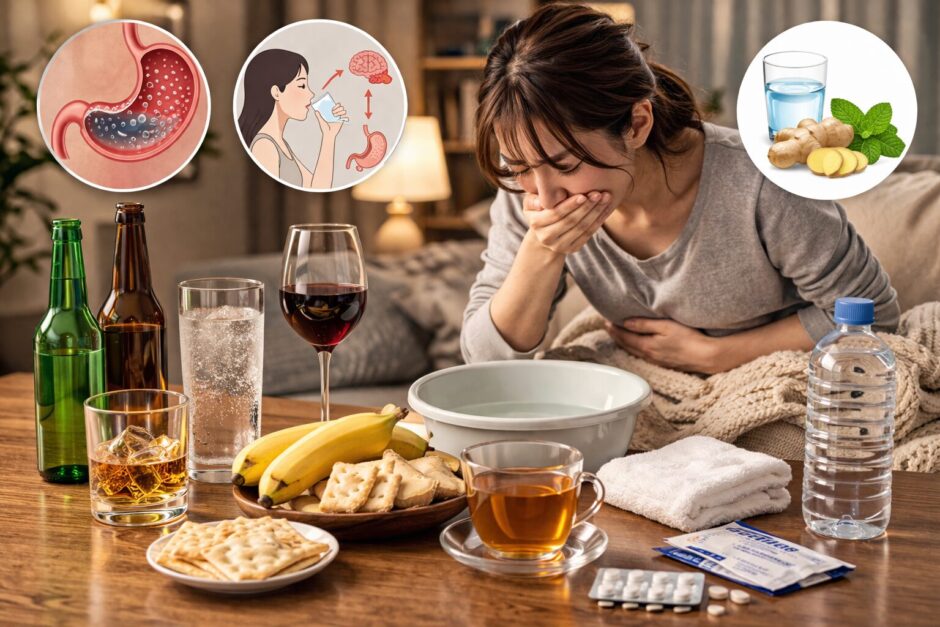 お酒 気持ち悪い 対処