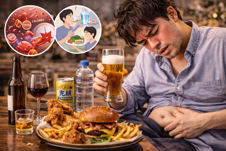 お酒 太る 原因