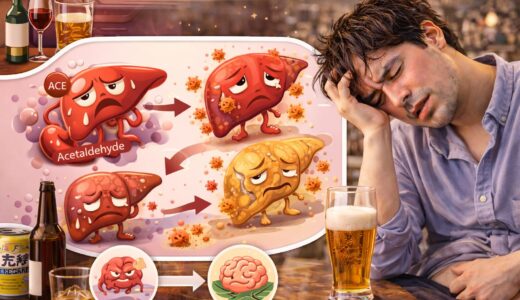 お酒と肝臓の関係｜飲みすぎのリスクを解説