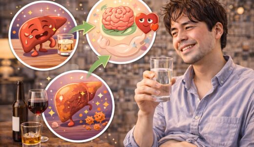 お酒をやめるとどうなる？体に起こる変化