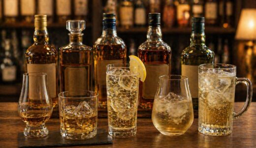 ウイスキーはどう飲む？ストレート・ロック・割り方を解説