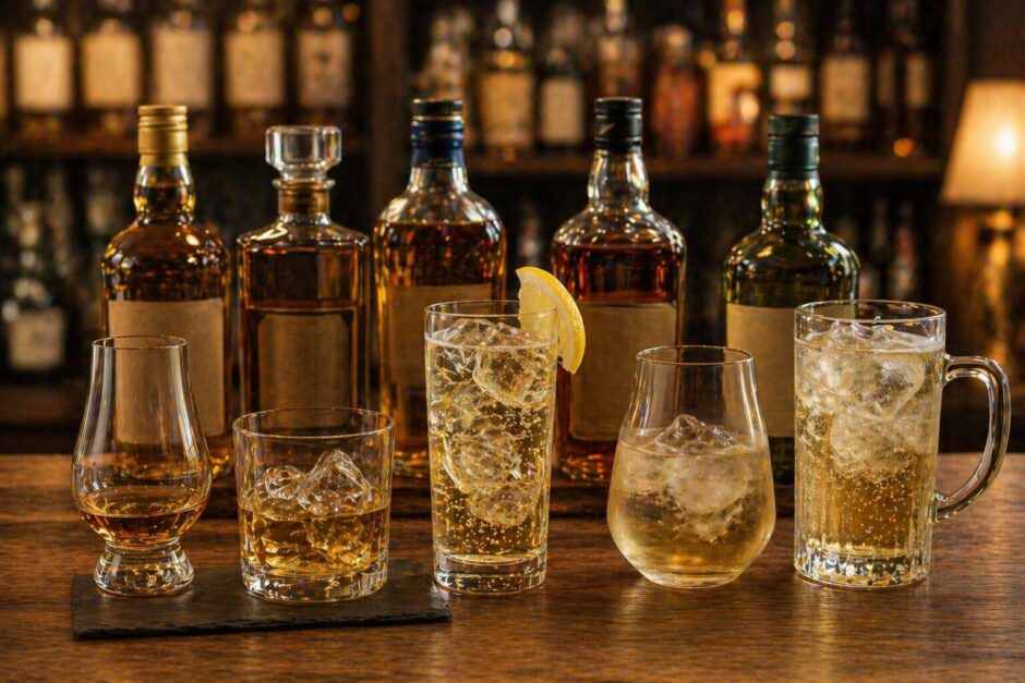 ウイスキー 飲み方 種類