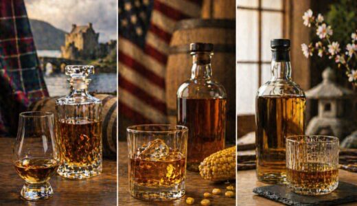 スコッチ・バーボン・ジャパニーズの違いとは？初心者向け解説
