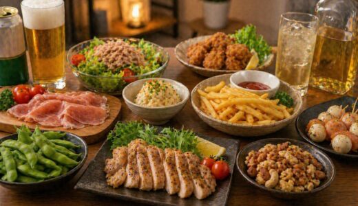 宅飲みにおすすめのおつまみ｜簡単でコスパ最強