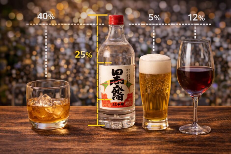 焼酎 度数