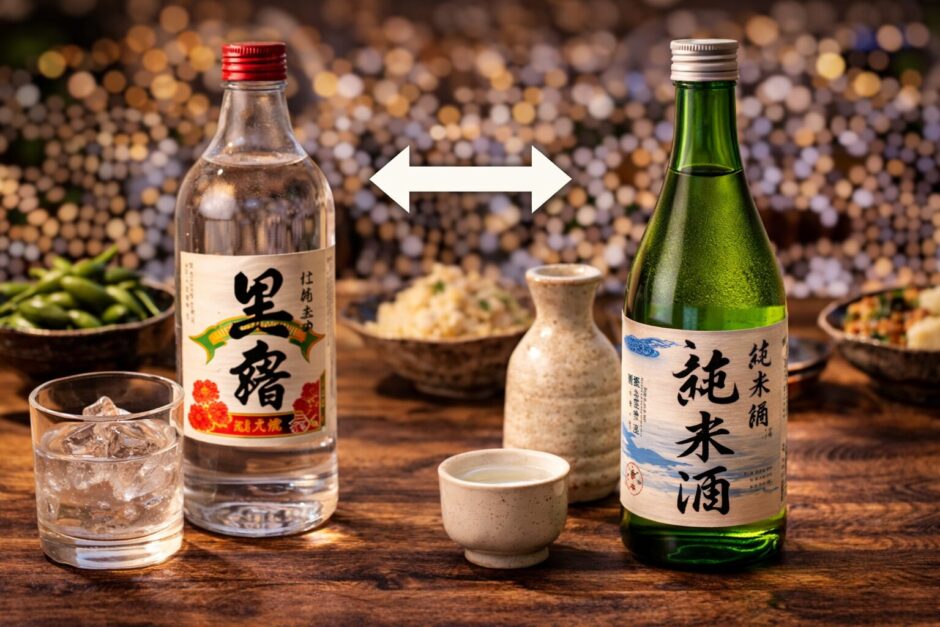 焼酎 日本酒 違い
