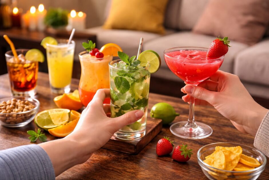 カクテル 飲み方