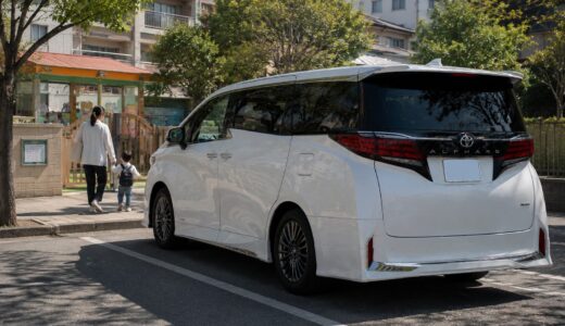 40アルファードは保育園送迎でも便利だった｜実際に使って感じたこと