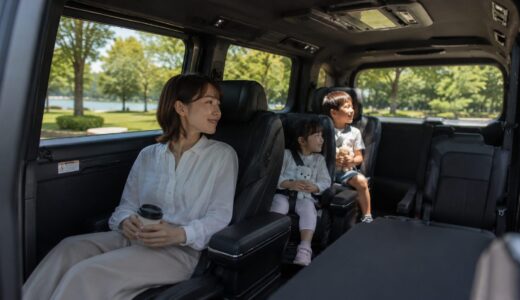 ミニバンに乗ると子育てのストレスが減る理由