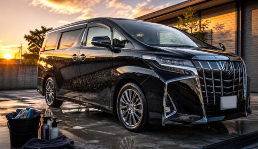 40アルファード 洗車後に白モヤが残る原因｜実際に試した対策