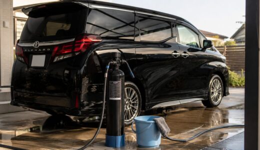 40アルファード 純水器は必要？黒ボディで実際に使って感じたメリット