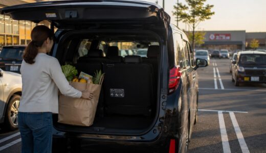 40アルファード 買い物しやすい？スーパー駐車場で感じたこと