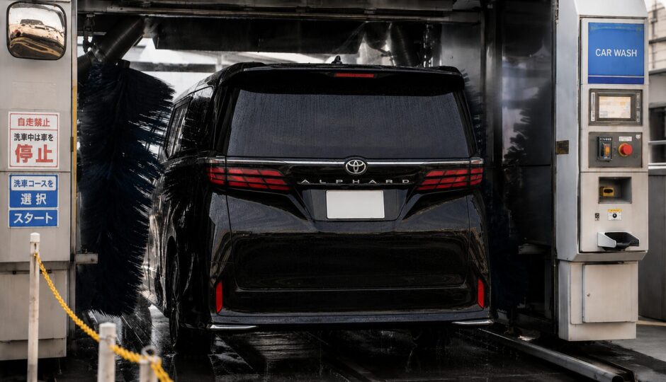 40アルファード 洗車機