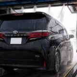 40アルファード ノンブラシ洗車機