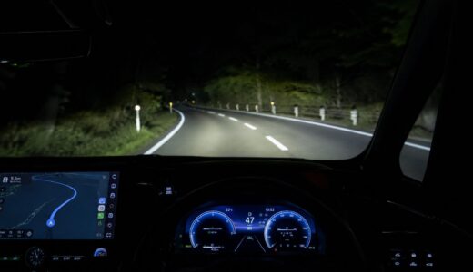 40アルファード ヘッドライトは暗い？夜道で実際に感じたこと