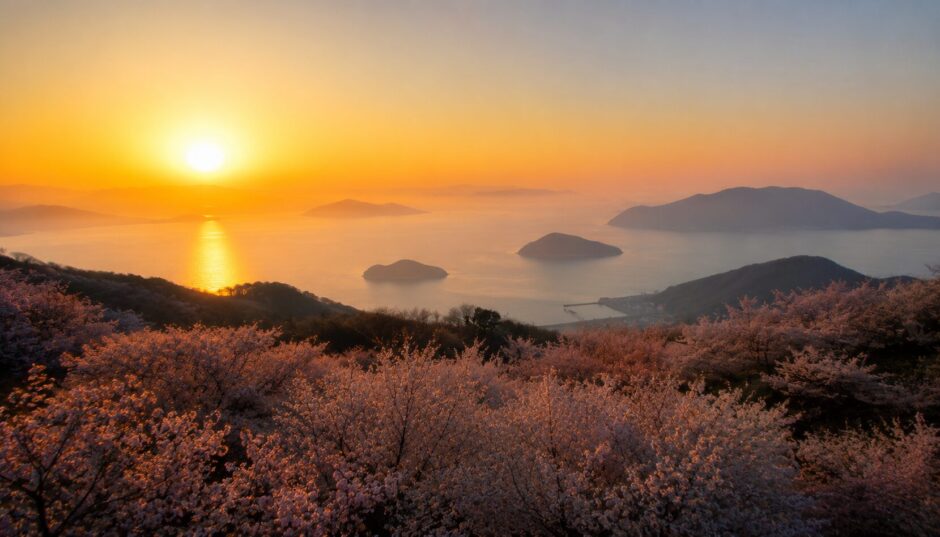 紫雲出山 見頃