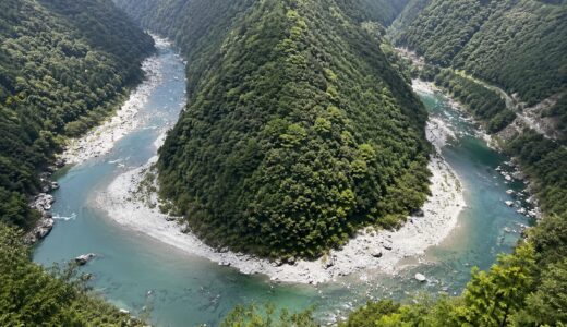 祖谷渓の小便小僧はどこ？駐車場や絶景ポイントを紹介