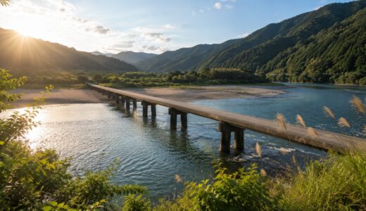 四万十川の沈下橋おすすめスポット｜観光モデルコースも紹介